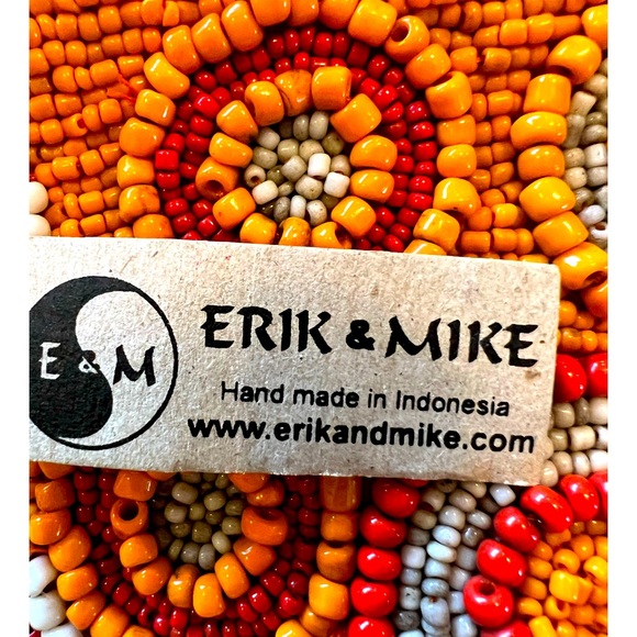 Erik & Mike Handmade Beaded Purse - Picture 3 of 4